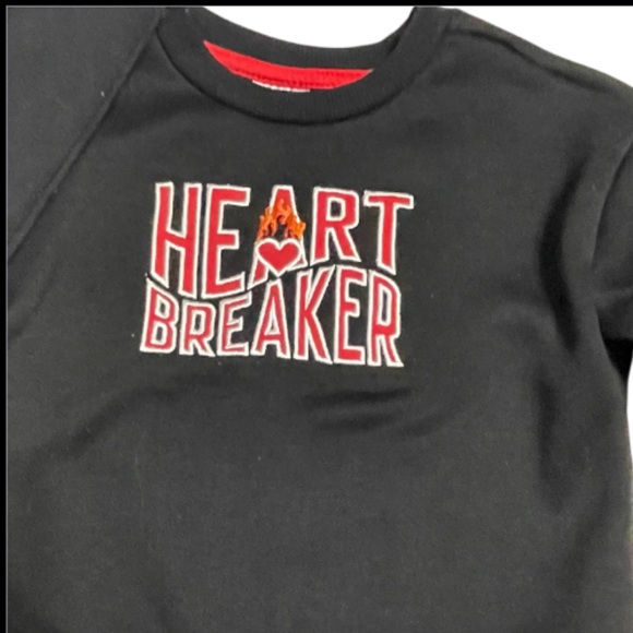 Celebrate Heartbreaker Boys Sweatshirt in Black - Picture 2 of 8